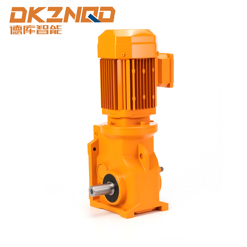 Motor cu angrenaj elicoidal vertical Seria K cu motor AC integrat
