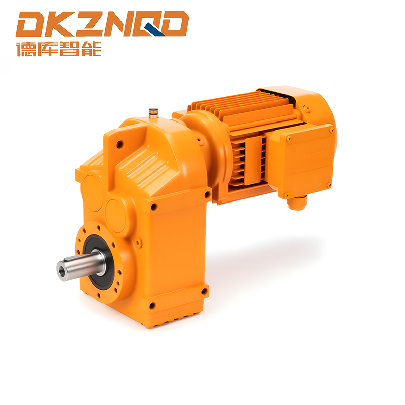 Motor cu angrenaj elicoidal cu ax paralel compact seria F - combinabil RF