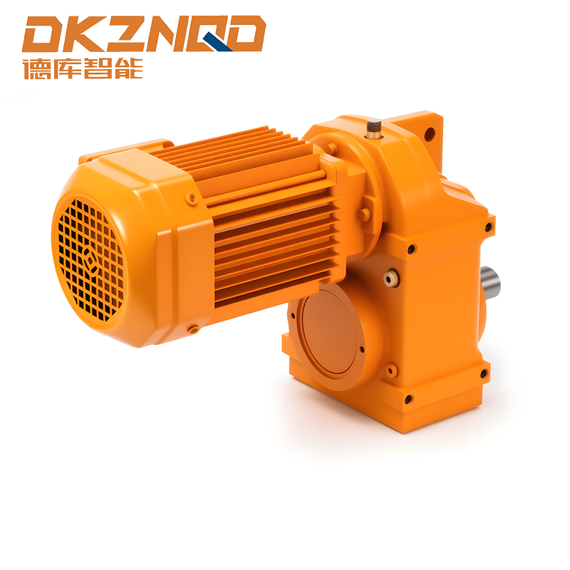 Motor cu angrenaj elicoidal cu ax paralel compact seria F - combinabil RF