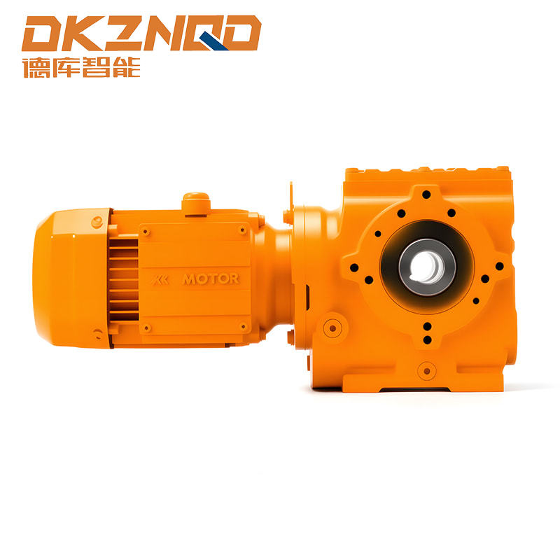 Reductor elicoidal cu ax tubular Seria K cu motor AC integrat