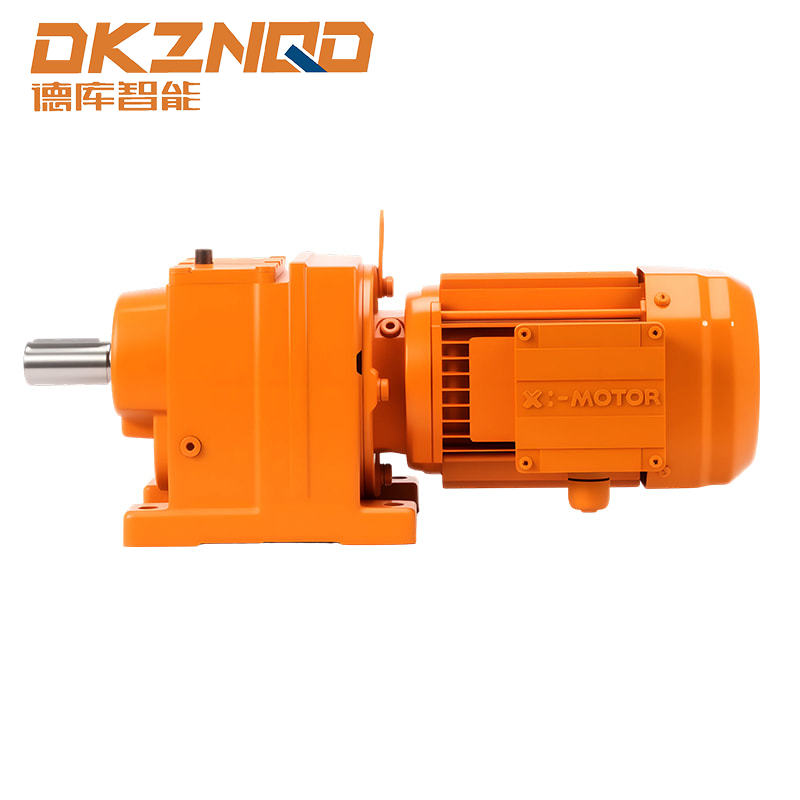 Motor cu angrenaj elicoidal seria R cu motor AC | Reductor de viteză industrial